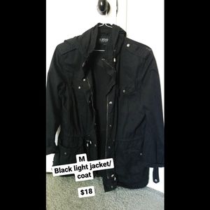 Black Jacket/Light Coat